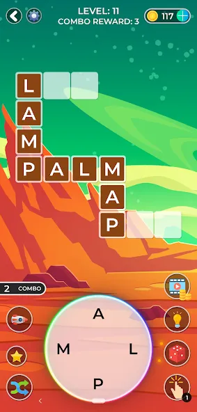 Word Game. Crossword Search Pu [MOD: безлимитные подсказки и ходы] Screenshot 2