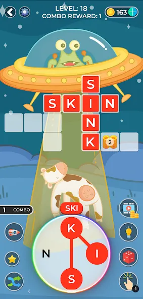 Word Game. Crossword Search Pu [MOD: безлимитные подсказки и ходы] Screenshot 3