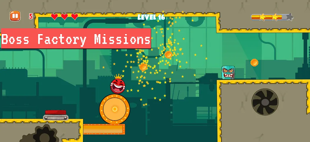 Bounce Ball 4: Red Season 4 [MOD: безлимитные жизни и открыты все уровни] Screenshot 2