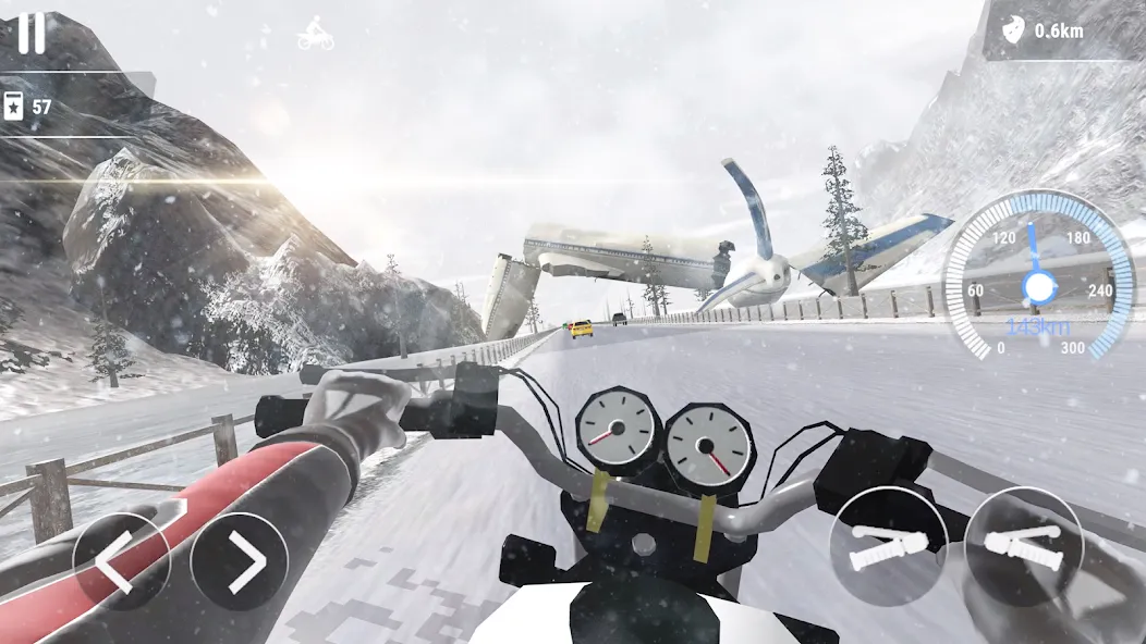 Moto Bike Race 3D Motorcycles [MOD: безлимитные деньги и нитро] Screenshot 2
