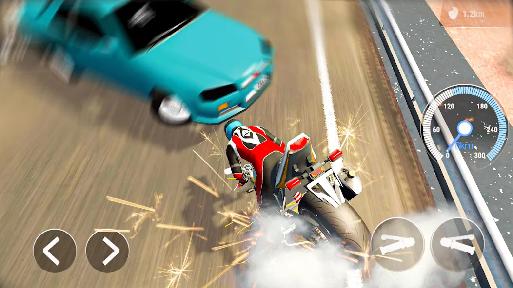 Moto Bike Race 3D Motorcycles [MOD: безлимитные деньги и нитро] Screenshot 3
