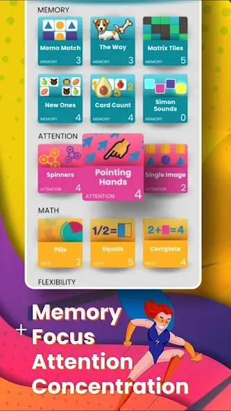 Brain Power - Working memory [MOD: без рекламы и все уровни] Screenshot 3