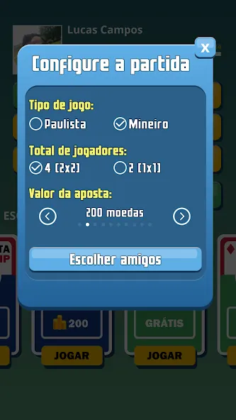 Truco Brasil - Truco online [MOD: онлайн-игра с безлимитными монетами] Screenshot 5