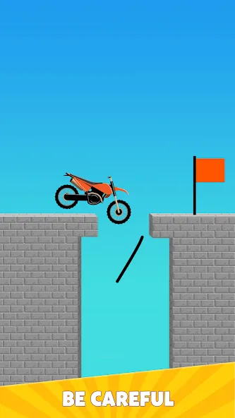 Draw Bridge Puzzle: Brain Game [MOD: без рекламы и все уровни открыты] Screenshot 3
