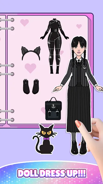 Paper Doll: Fashion Dress Up [MOD: безлимитные монеты и все наряды] Screenshot 2