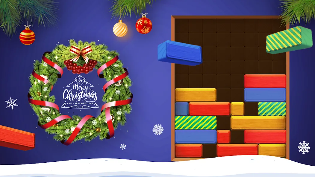 Falling Blocks: Sliding Puzzle [MOD: безлимитные подсказки и ходы] Screenshot 1