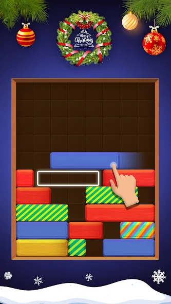 Falling Blocks: Sliding Puzzle [MOD: безлимитные подсказки и ходы] Screenshot 5