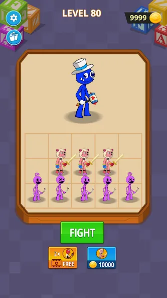 Merge Monster Friends [MOD: слияние монстров без ограничений] Screenshot 1