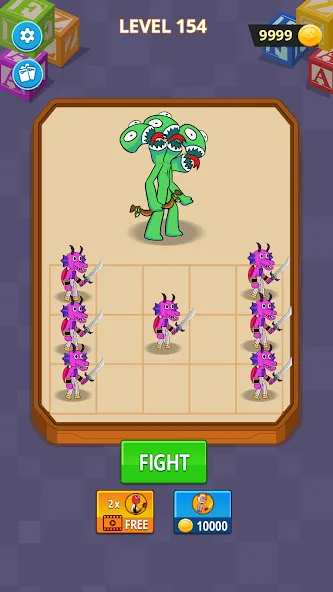 Merge Monster Friends [MOD: слияние монстров без ограничений] Screenshot 2