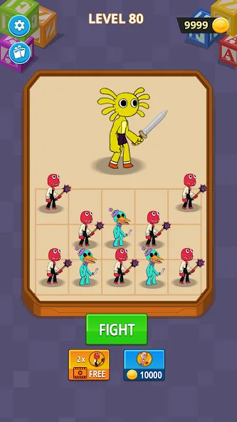 Merge Monster Friends [MOD: слияние монстров без ограничений] Screenshot 5
