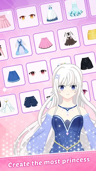 Princess Dress Up - Sweet Doll [MOD: много монет и все наряды] Screenshot 4