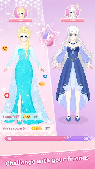 Princess Dress Up - Sweet Doll [MOD: много монет и все наряды] Screenshot 5