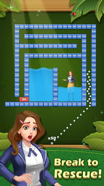 Breaker Fun - Rescue Adventure [MOD: безлимитные монеты и бустеры] Screenshot 5