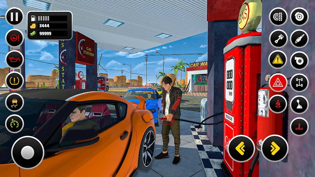 Gas Station Simulator Games [MOD: безлимитные деньги и топливо] Screenshot 2
