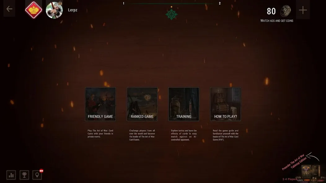 The Art of War: Card Game [MOD: безлимитные деньги и все карты] Screenshot 1