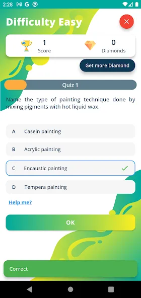 Ultimate Art Quiz [MOD: открыты все картины и подсказки] Screenshot 4