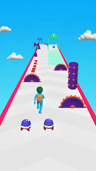 Merge Run Monster 3D Battle [MOD: безлимитные монеты и разблокированы персонажи] Screenshot 2