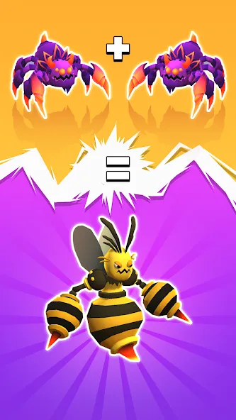 Merge Run Monster 3D Battle [MOD: безлимитные монеты и разблокированы персонажи] Screenshot 3