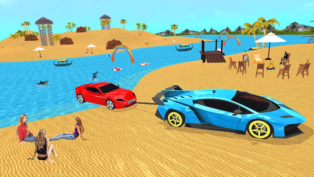 Street Car Parking: Car Games [MOD: безлимитные деньги и открыты все машины] Screenshot 2
