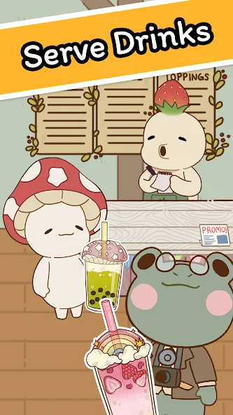 Boba Story [MOD: безлимитные монеты и все рецепты] Screenshot 2