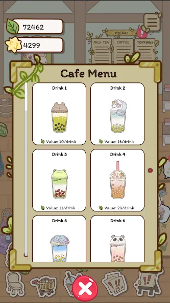 Boba Story [MOD: безлимитные монеты и все рецепты] Screenshot 3