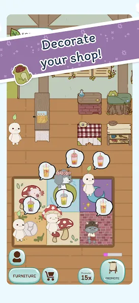 Boba Story [MOD: безлимитные монеты и все рецепты] Screenshot 5