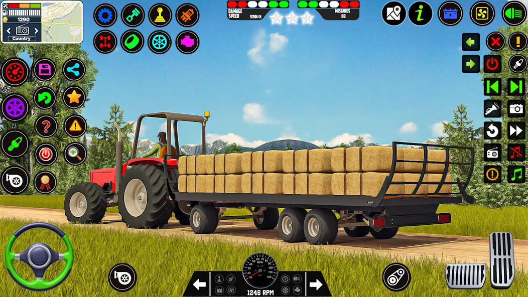 Indian Tractor Game Farming 3D [MOD: безлимитные деньги и топливо] Screenshot 4