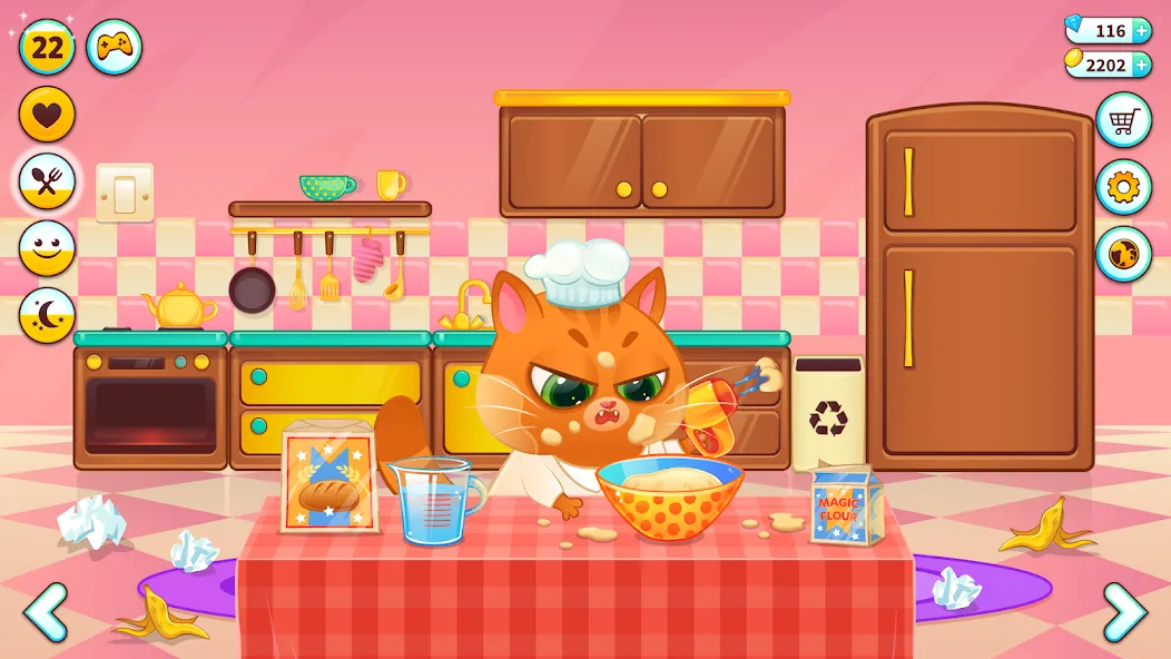 Bubbu – My Virtual Pet Cat [MOD: безлимитные монеты и все предметы] Screenshot 2
