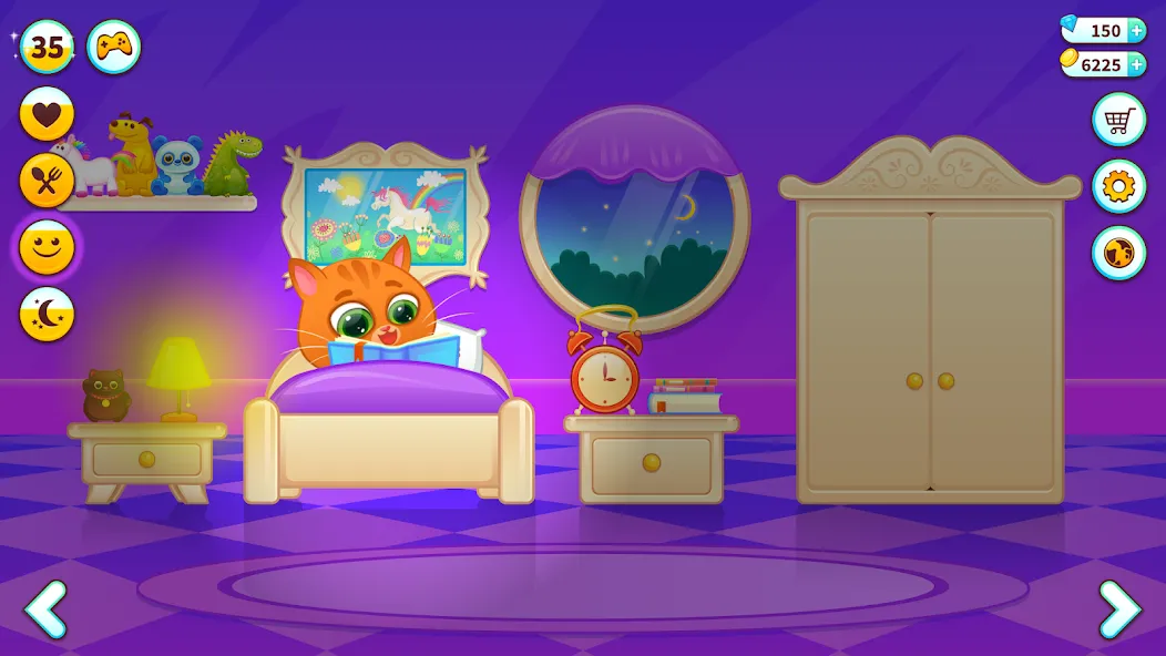 Bubbu – My Virtual Pet Cat [MOD: безлимитные монеты и все предметы] Screenshot 5