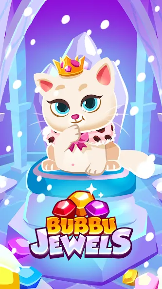 Bubbu Jewels - Merge Puzzle [MOD: безлимитные жизни и бустеры] Screenshot 1