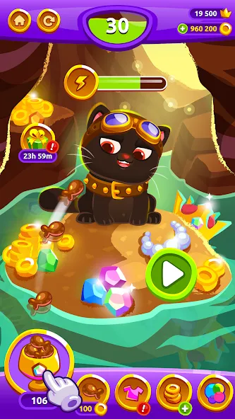Bubbu Jewels - Merge Puzzle [MOD: безлимитные жизни и бустеры] Screenshot 4
