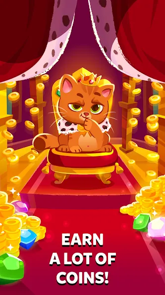 Bubbu Jewels - Merge Puzzle [MOD: безлимитные жизни и бустеры] Screenshot 5