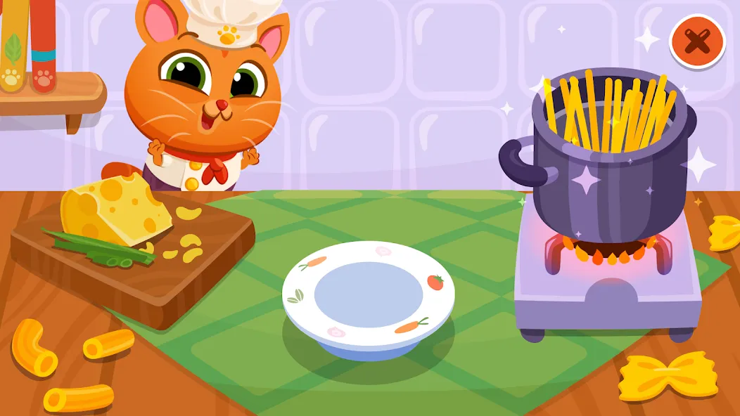 Bubbu Restaurant - My Cat Game [MOD: много монет и все блюда открыты] Screenshot 5