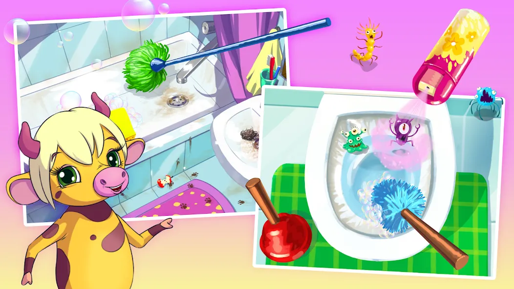 Clean Up Kids [MOD: все задания разблокированы] Screenshot 1