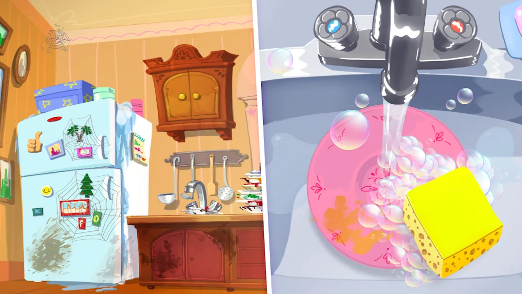 Clean Up Kids [MOD: все задания разблокированы] Screenshot 2
