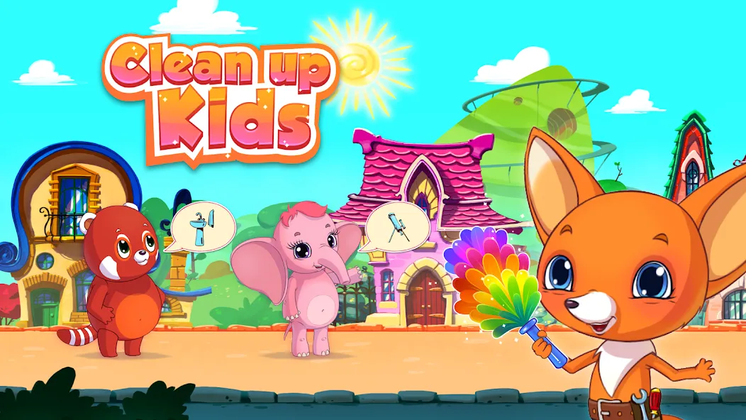 Clean Up Kids [MOD: все задания разблокированы] Screenshot 5