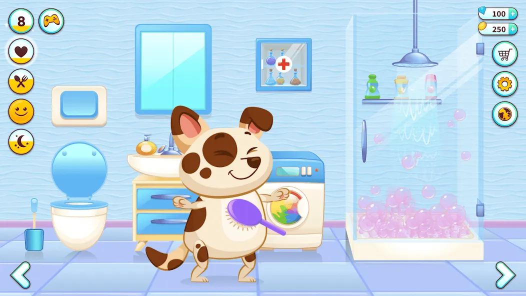 Duddu - My Virtual Pet Dog [MOD: безлимитные монеты и все предметы] Screenshot 1