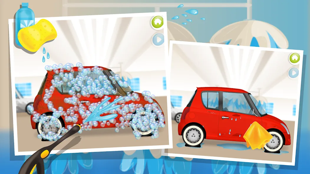 Mechanic Max - Kids Game [MOD: все машины и инструменты открыты] Screenshot 2