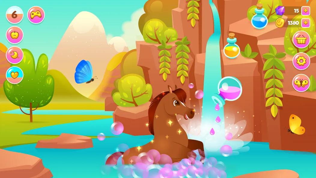Pixie the Pony - Virtual Pet [MOD: безлимитные монеты и все наряды] Screenshot 1