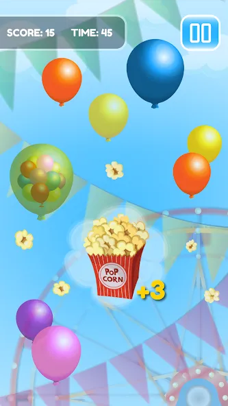 Pop Balloon Kids [MOD: много воздушных шаров и уровней] Screenshot 2