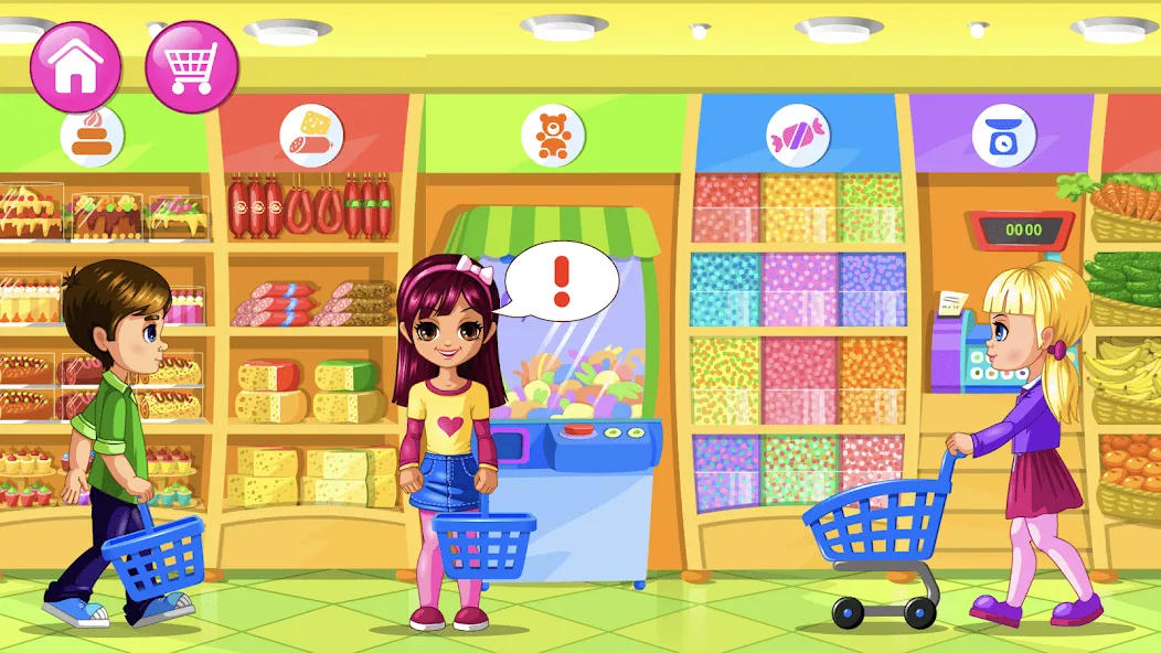 Supermarket Game [MOD: безлимитные деньги и товары открыты] Screenshot 2