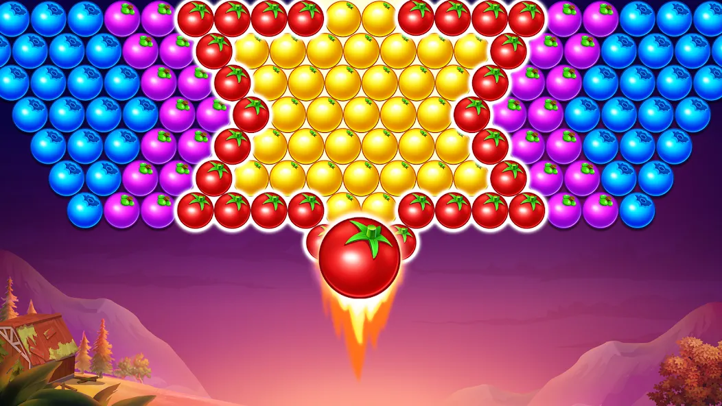 Bubble Shooter Splash [MOD: безлимитные монеты и жизни] Screenshot 3