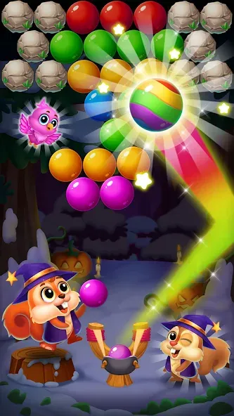Bubble Shooter Rescue [MOD: безлимитные жизни и монеты] Screenshot 4