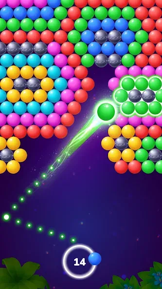 Bubble Shooter Tale: Ball Game [MOD: безлимитные монеты и жизни] Screenshot 3