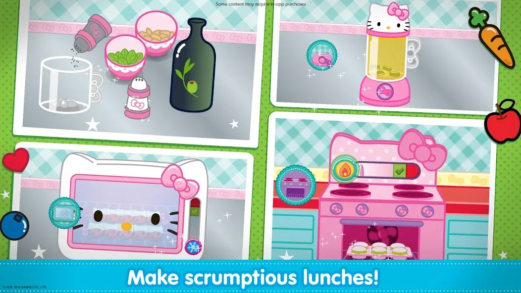 Hello Kitty Lunchbox [MOD: безлимитные монеты и все рецепты] Screenshot 2