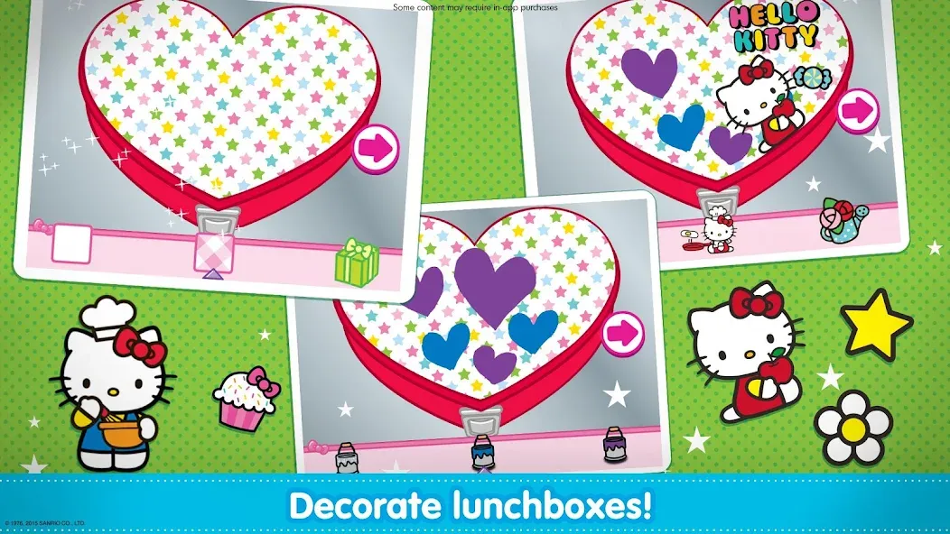 Hello Kitty Lunchbox [MOD: безлимитные монеты и все рецепты] Screenshot 4