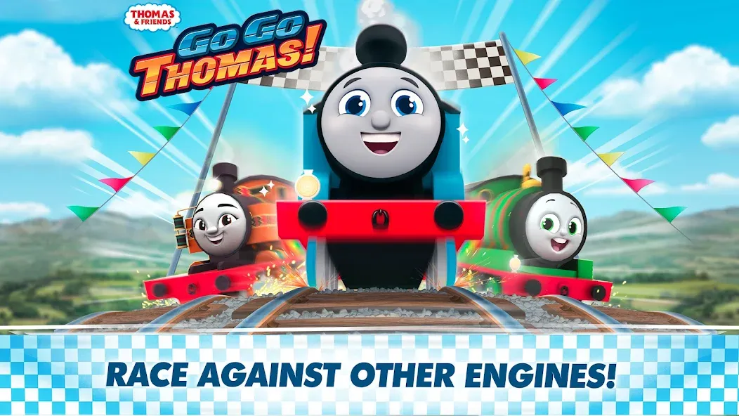 Thomas &amp; Friends: Go Go Thomas [MOD: безлимитные монеты и открытые поезда] Screenshot 1