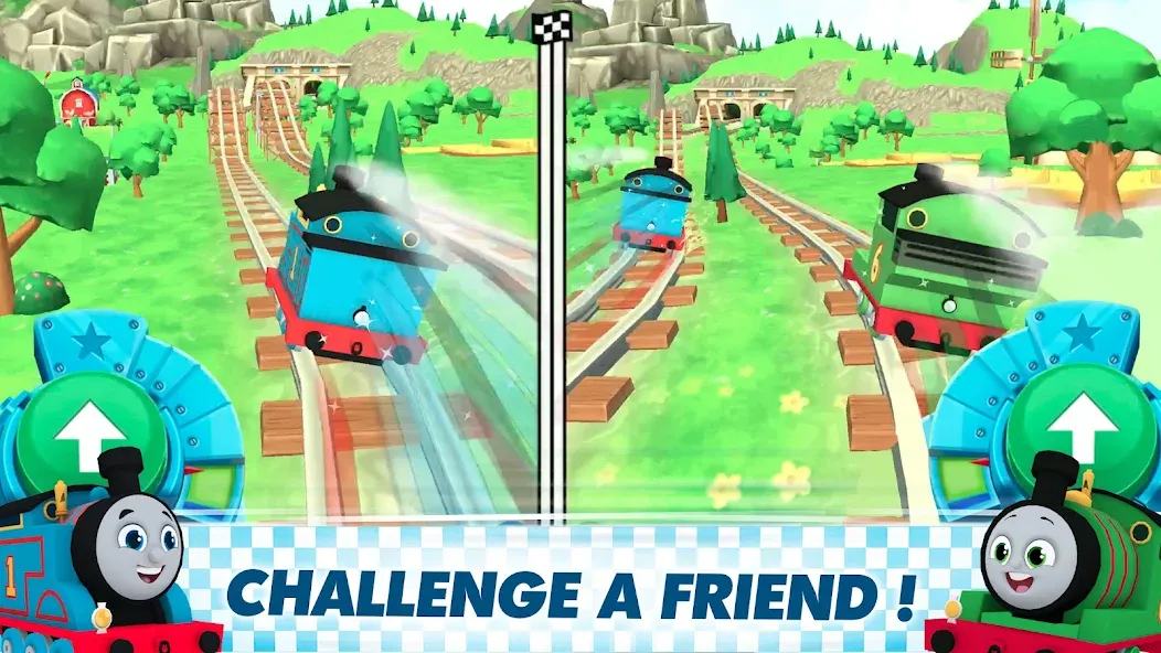 Thomas &amp; Friends: Go Go Thomas [MOD: безлимитные монеты и открытые поезда] Screenshot 2