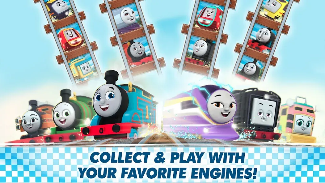 Thomas &amp; Friends: Go Go Thomas [MOD: безлимитные монеты и открытые поезда] Screenshot 4