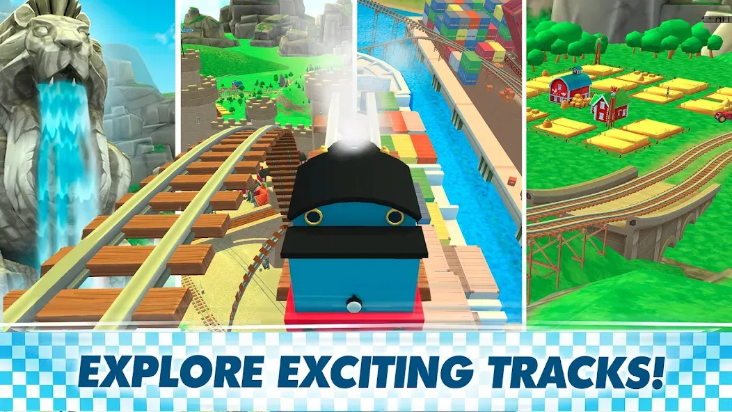 Thomas &amp; Friends: Go Go Thomas [MOD: безлимитные монеты и открытые поезда] Screenshot 5